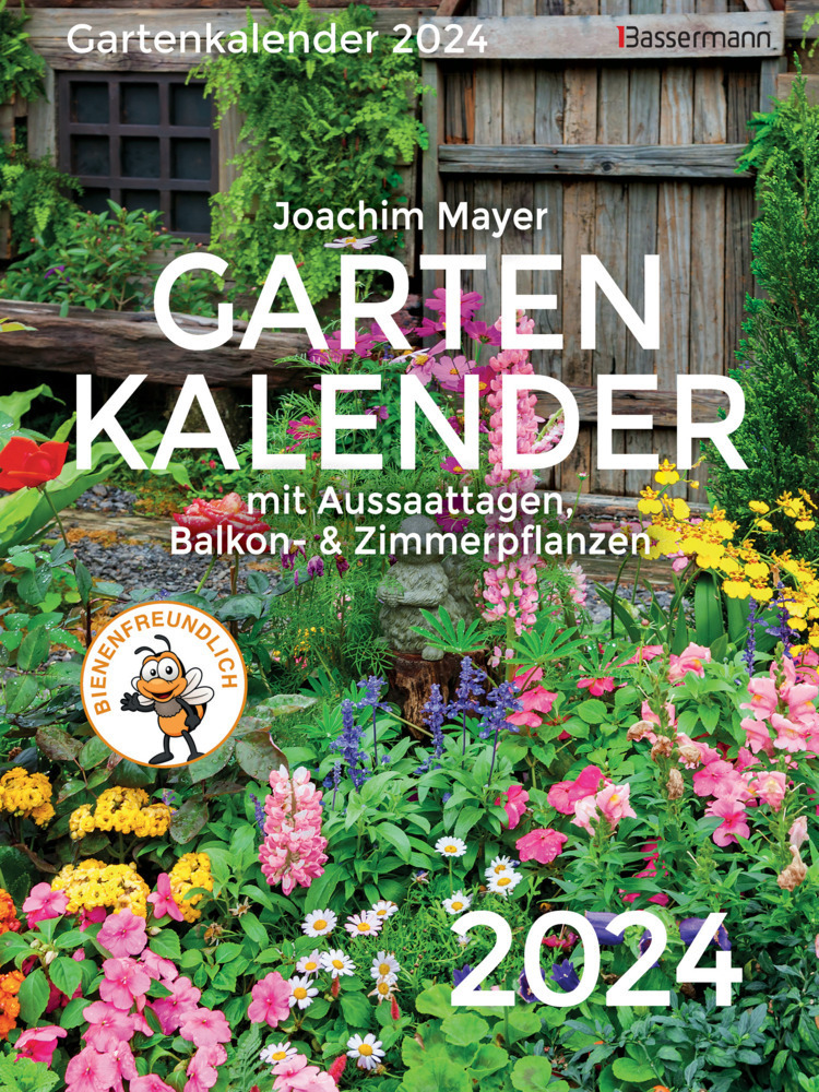 Cover: 9783809447764 | Gartenkalender 2024 | mit Aussaattagen, Balkon- und Zimmerpflanzen