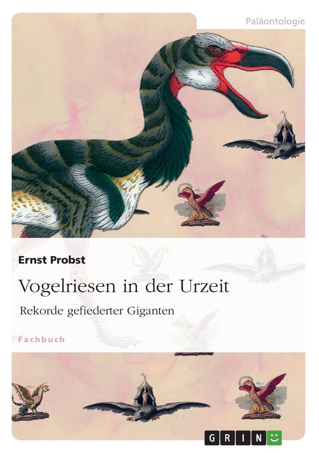 Cover: 9783656757009 | Vogelriesen in der Urzeit | Rekorde gefiederter Giganten | Probst