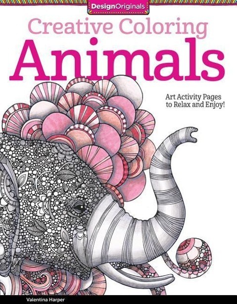 Cover: 9781574219715 | Creative Coloring Animals | Art Activity Pages to Relax and Enjoy!