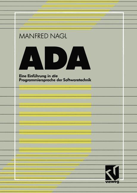 Cover: 9783528333478 | ADA | Eine Einführung in die Programmiersprache der Softwaretechnik