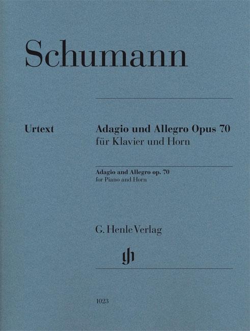 Cover: 9790201810232 | Adagio &amp; Allegro Op. 70 Horn &amp; Piano | Ernst Herttrich (u. a.) | Buch