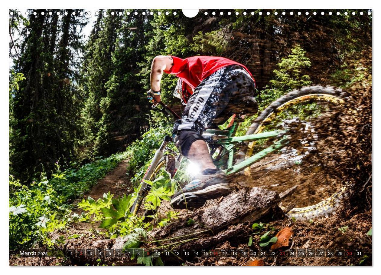 Bild: 9781325995608 | Mountain Bike 2025 by Stef. Candé / UK-Version (Wall Calendar 2025...