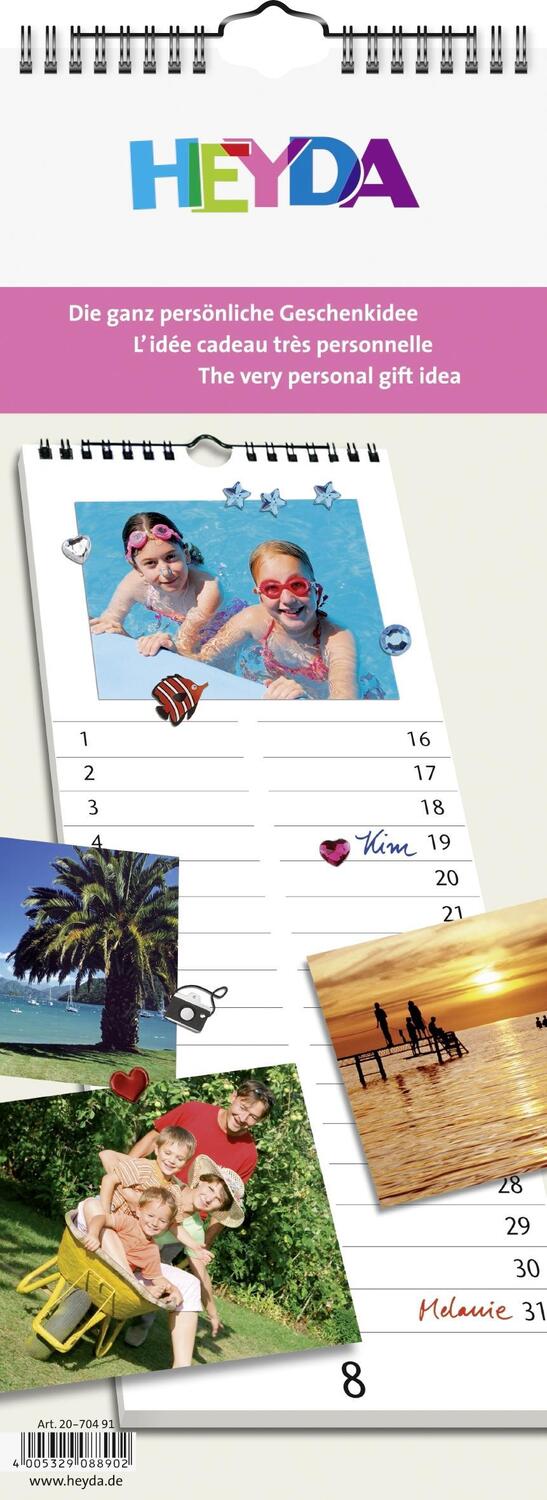 Cover: 4005329088902 | Heyda 2070491, Bastelkalender/DIY-Kalender/Fotokalender,...