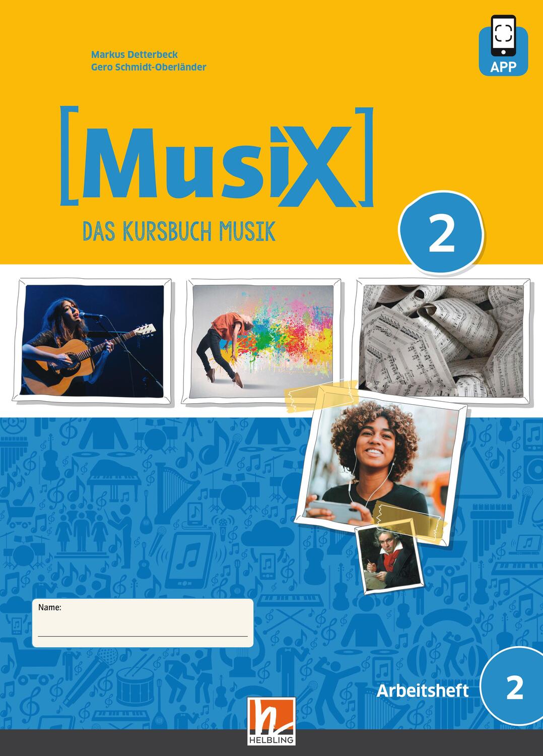 Cover: 9783862274833 | MusiX 2 (Ausgabe ab 2019) Arbeitsheft 2 inkl. Helbling Media App