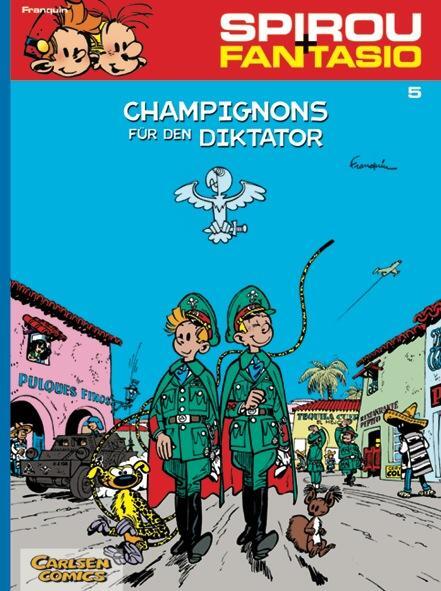 Cover: 9783551772053 | Spirou und Fantasio 05. Champignons für den Diktator | Andre. Franquin