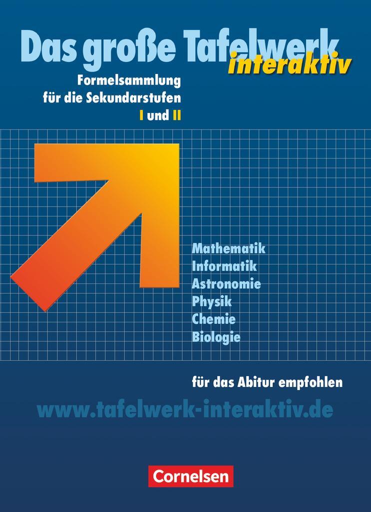 Cover: 9783464571439 | Das große Tafelwerk interaktiv. Allgemeine Ausgabe | Willi Wörstenfeld