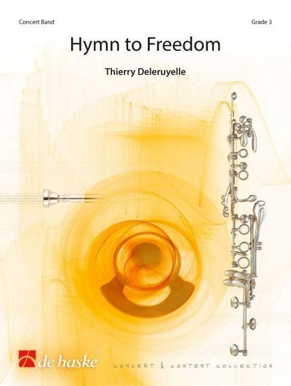 Cover: 9790035059210 | Thierry Deleruyelle Hymn to Freedom - Hymne à la Liberté Concert...