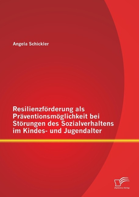 Cover: 9783842892965 | Resilienzförderung als Präventionsmöglichkeit bei Störungen des...