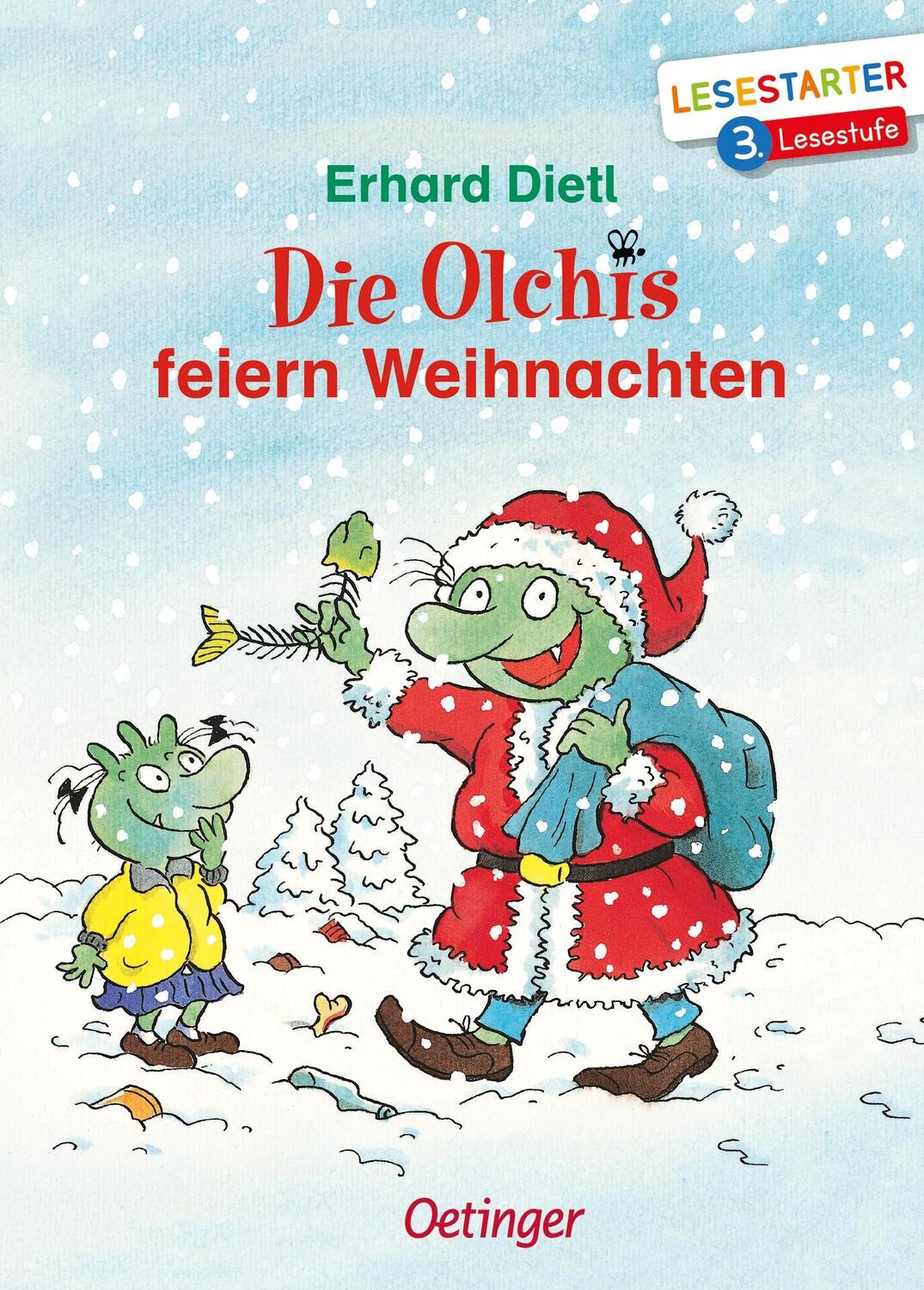Cover: 9783789113994 | Die Olchis feiern Weihnachten | Lesestarter. 3. Lesestufe | Dietl