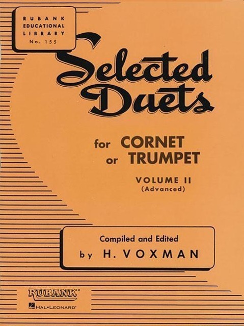 Cover: 9781423445364 | Selected Duets for Cornet or Trumpet, Volume II Advanced | H. Voxman