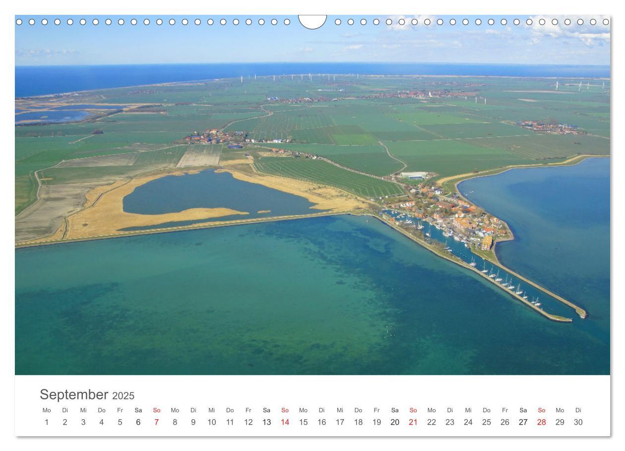 Bild: 9783435114849 | Fehmarn aus der Luft (Wandkalender 2025 DIN A3 quer), CALVENDO...