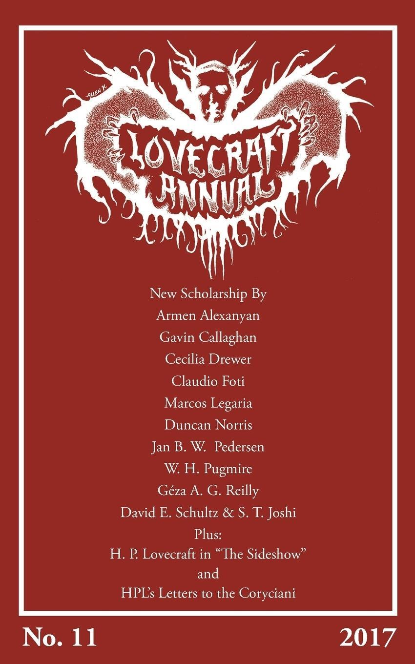 Cover: 9781614982036 | Lovecraft Annual No. 11 (2017) | S. T. Joshi | Taschenbuch | Paperback