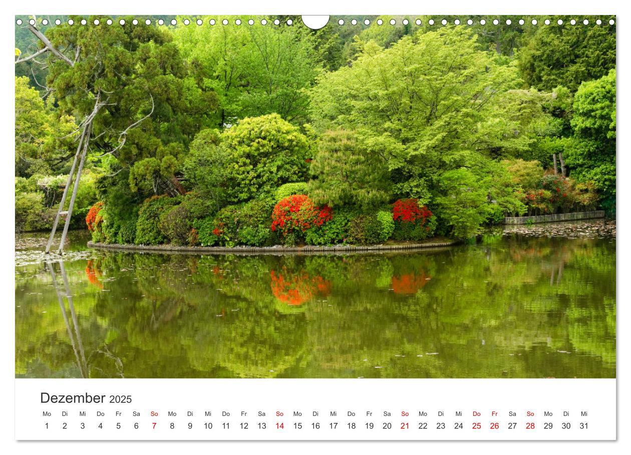 Bild: 9783383968211 | Gärten in Japan (Wandkalender 2025 DIN A3 quer), CALVENDO...