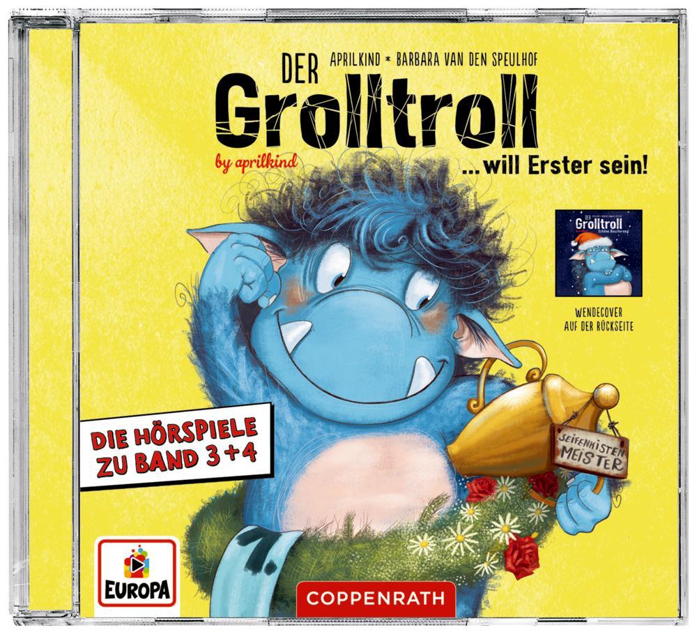 Cover: 4050003722313 | Der Grolltroll will Erster sein & Der Grolltroll - Schöne...