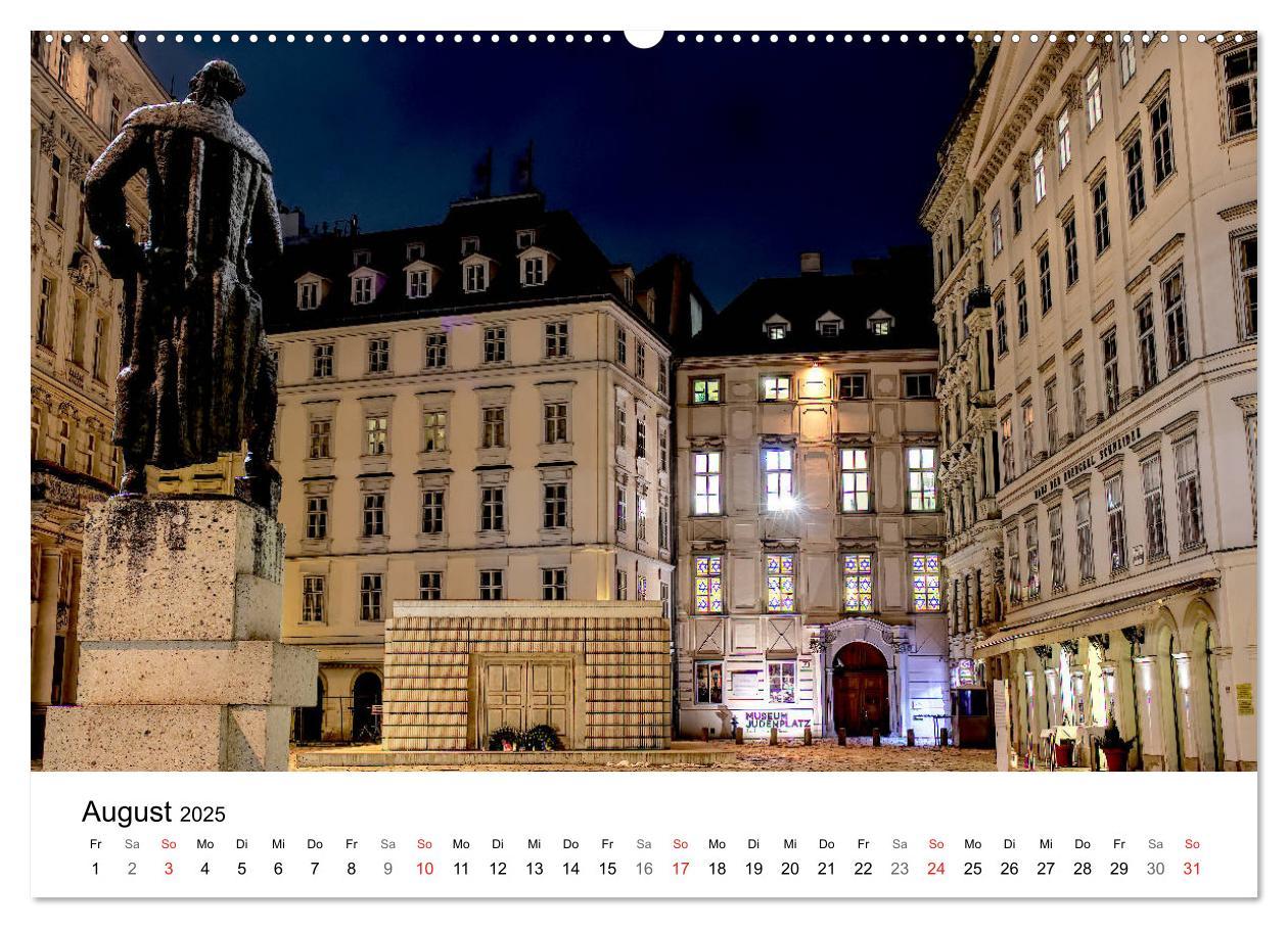 Bild: 9783435160181 | Wien nach Sonnenuntergang (Wandkalender 2025 DIN A2 quer), CALVENDO...