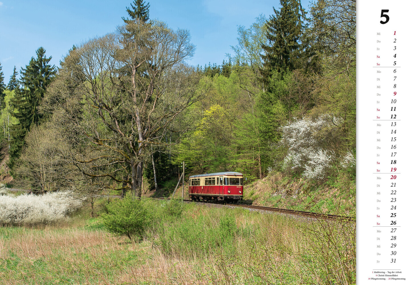 Bild: 9783964536396 | Schmalspurbahnen 2024 | zwischen Ostsee und Erzgebirge | Kalender