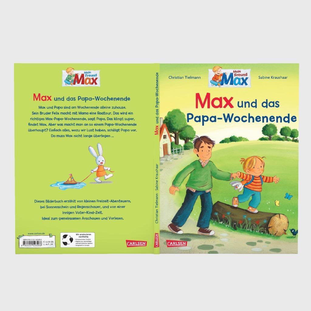 Bild: 9783551523266 | Max-Bilderbücher: Max und das Papa-Wochenende | Christian Tielmann