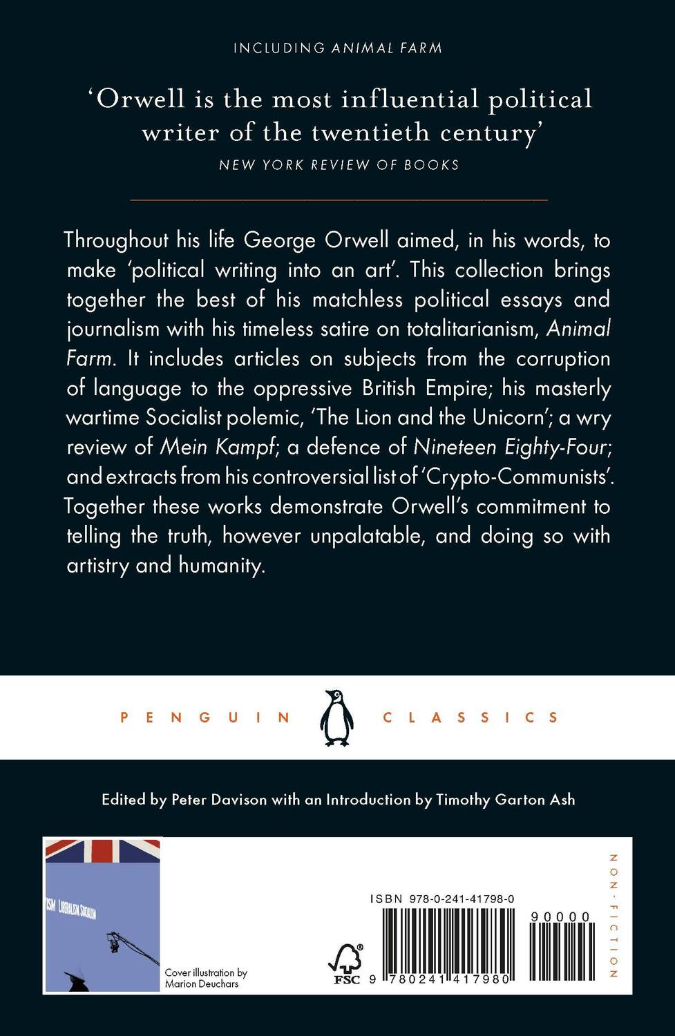Rückseite: 9780241417980 | Orwell and Politics | George Orwell | Taschenbuch | Englisch | 2020