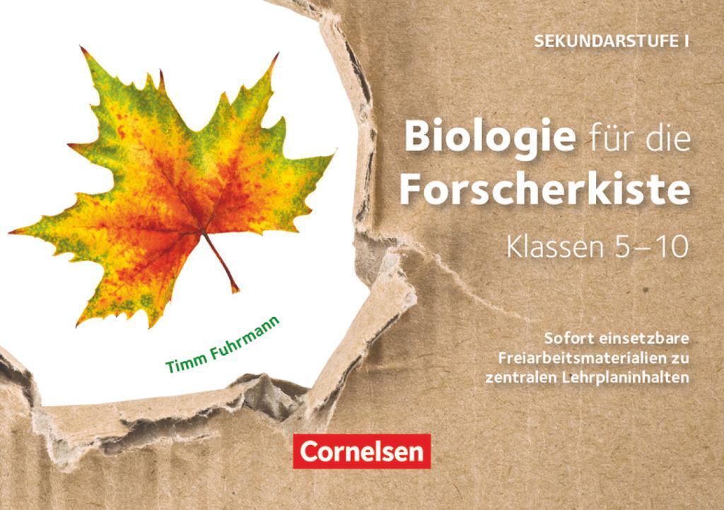 Cover: 9783589153039 | Biologie für die Forscherkiste Klassen 5-10. 36 Lernkarten | Fuhrmann