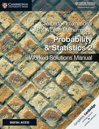 Cover: 9781108613101 | Cambridge International as &amp; a Level Mathematics Probability &amp;...