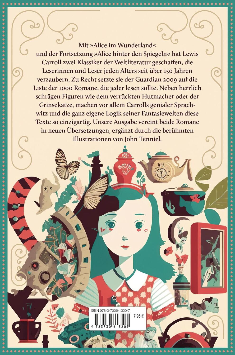 Bild: 9783730613207 | Alice im Wunderland und Alice hinter den Spiegeln | Lewis Carroll