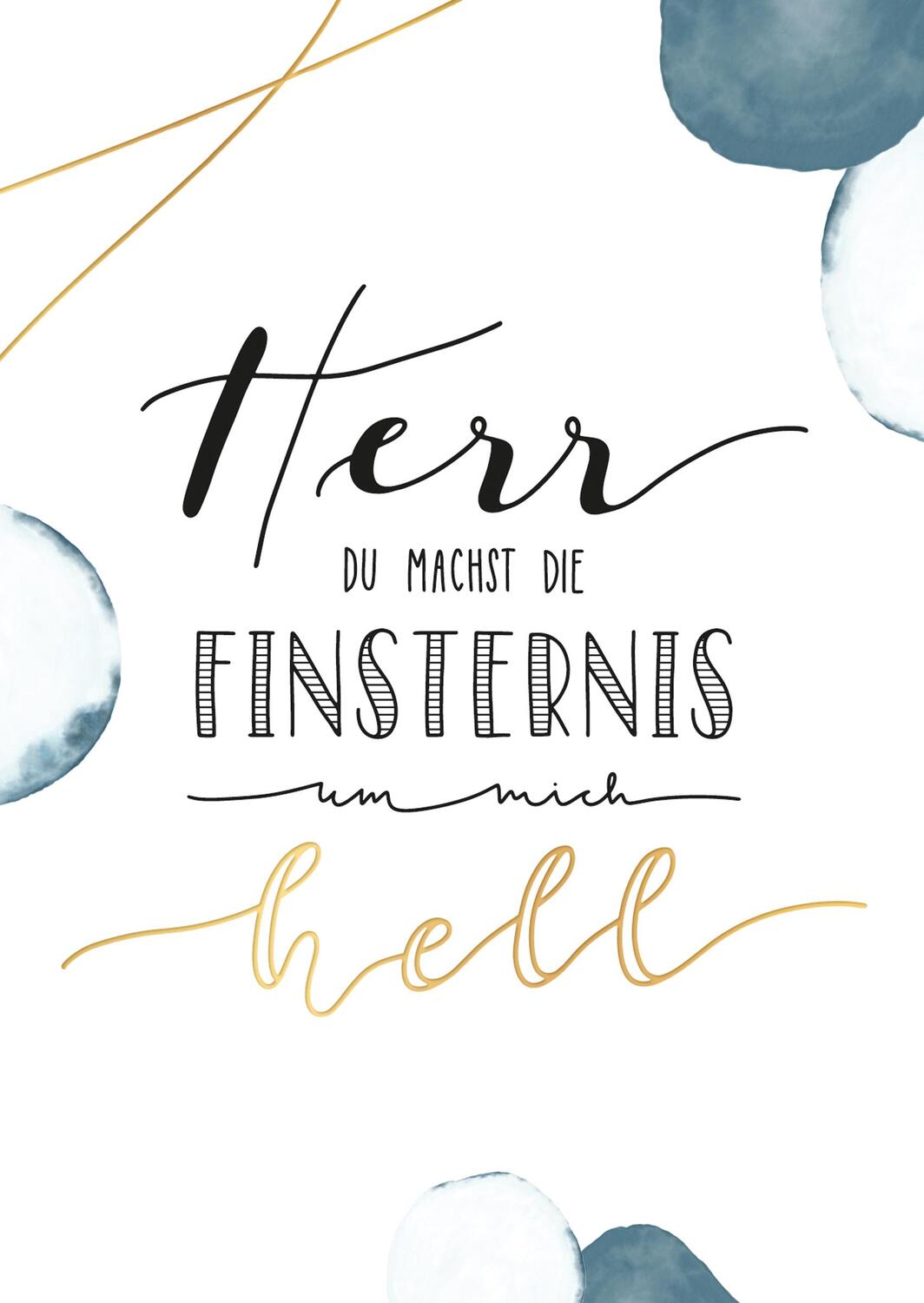 Bild: 4250222917181 | Himmelsglück | Bibel-Lettering Postkarten-Set | Annika Mengel | Box