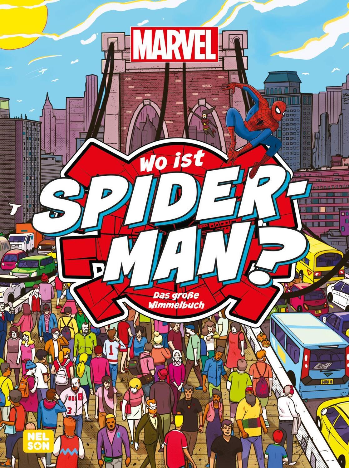 Cover: 9783845125282 | Marvel: Wo ist Spider-Man? Das große Wimmelbuch | Marvel | Buch | 2024
