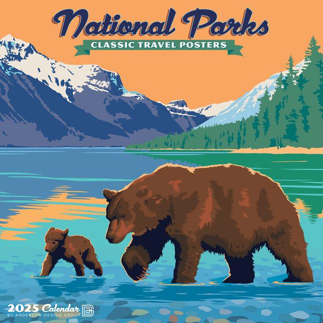 Cover: 9781549244131 | National Parks (Art) 2025 12 X 12 Wall Calendar | Kalender | Englisch