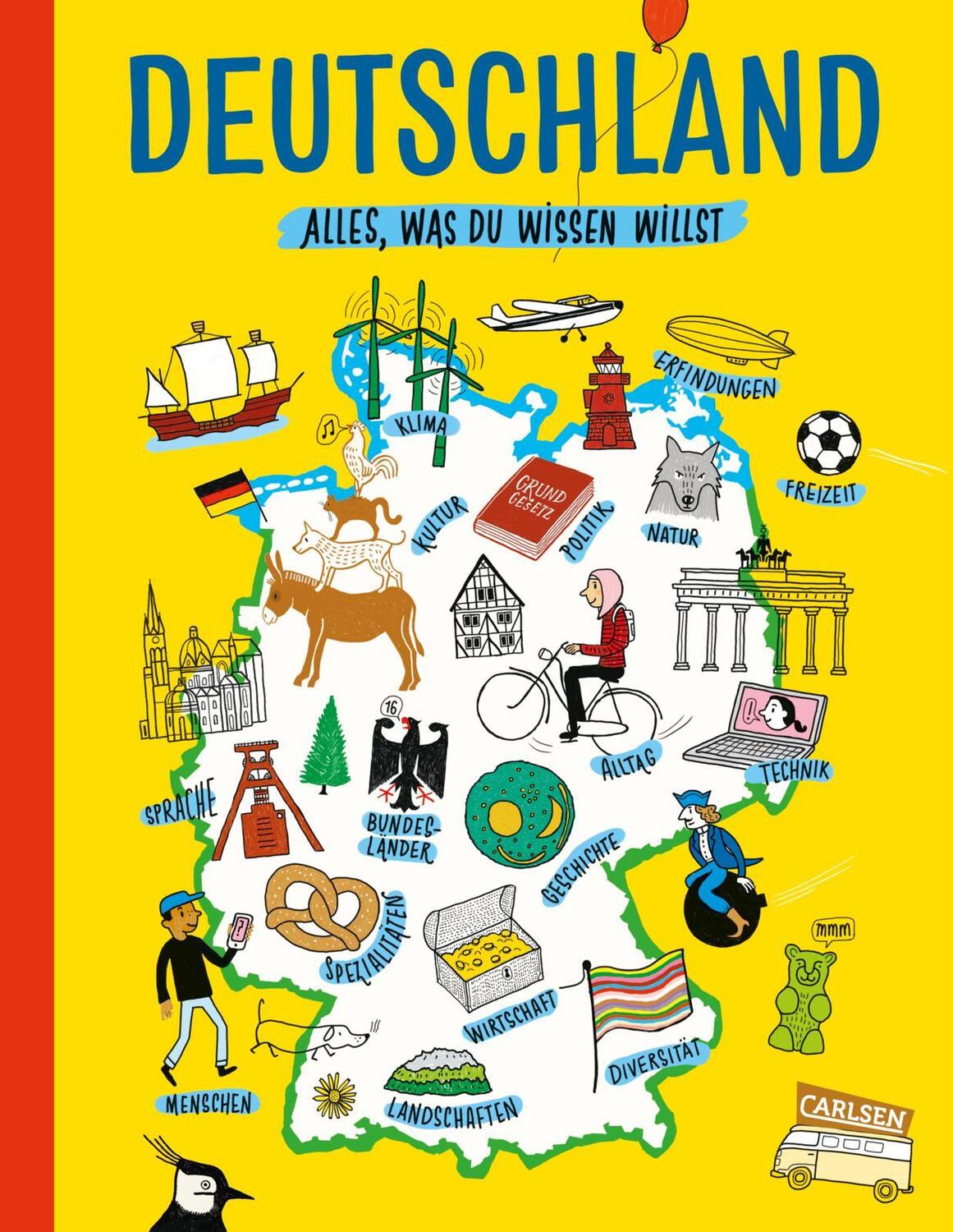 Cover: 9783551255150 | Deutschland. Alles, was du wissen willst | Friederike Bieber (u. a.)