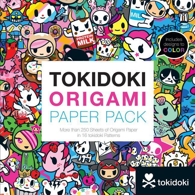 Cover: 9781454925699 | Tokidoki Origami Paper Pack: More Than 250 Sheets of Origami Paper...