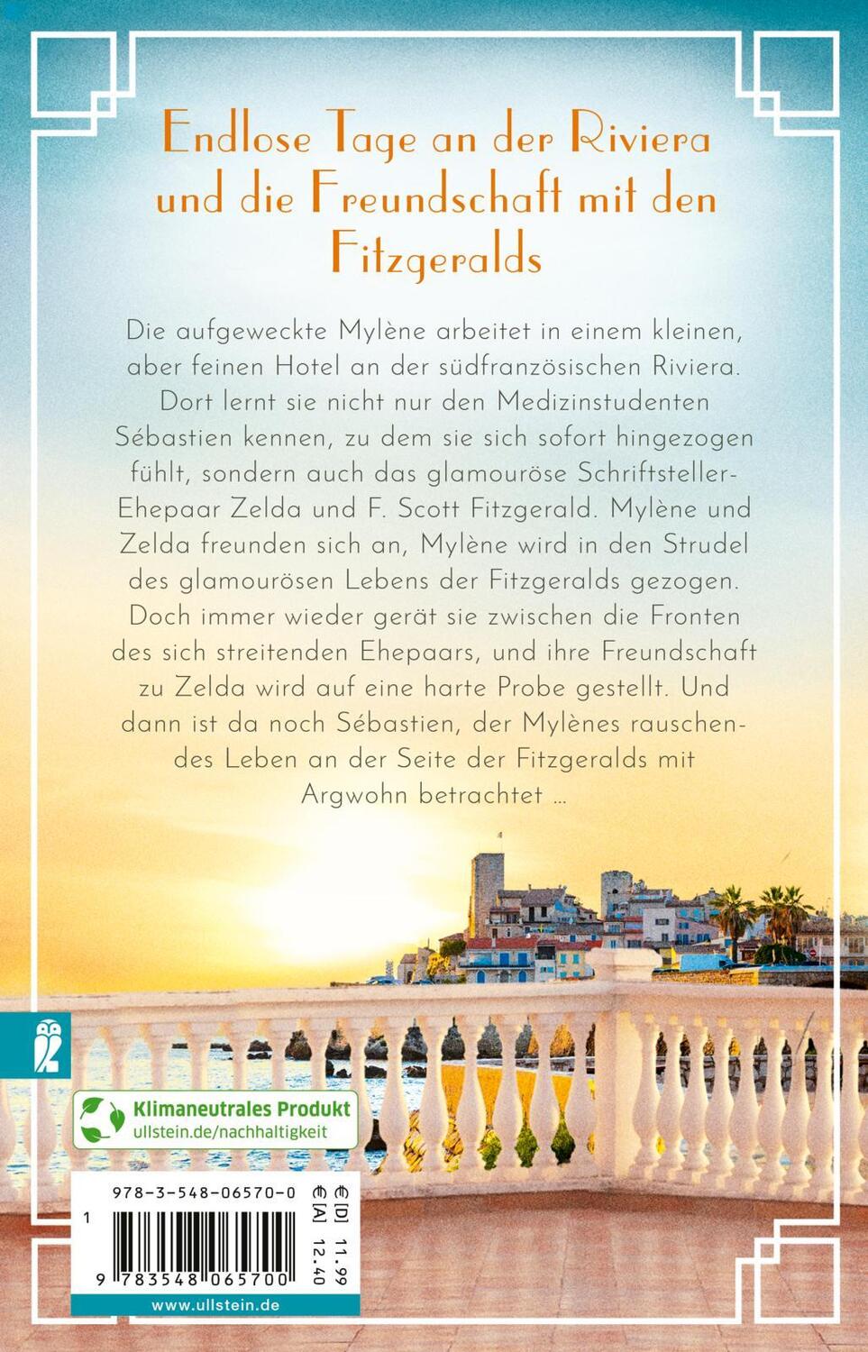 Rückseite: 9783548065700 | Mein Sommer mit Zelda | Mit den Fitzgeralds an der Riviera | Weinberg