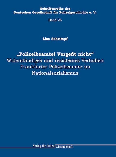 Cover: 9783866767614 | "Polizeibeamte! Vergeßt nicht" | Lisa Schrimpf | Taschenbuch | 154 S.