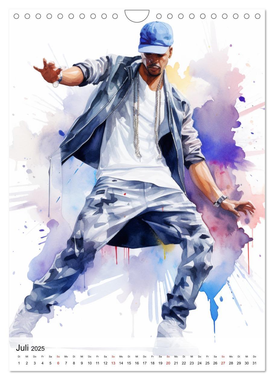 Bild: 9783435860753 | Hip Hop Boys. Dynamik und Energie (Wandkalender 2025 DIN A4 hoch),...