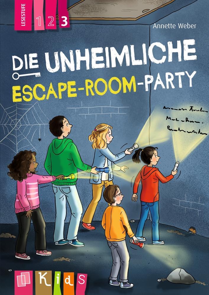 Cover: 9783834665980 | Die unheimliche Escape-Room-Party - Lesestufe 3 | Annette Weber | Buch