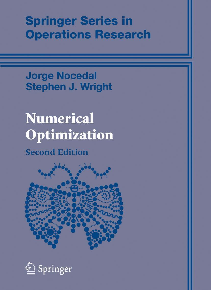 Cover: 9780387303031 | Numerical Optimization | Jorge Nocedal (u. a.) | Buch | xxii | 2006