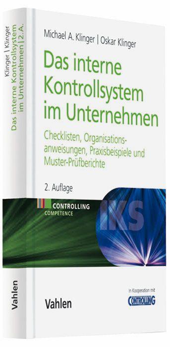 Cover: 9783800636563 | Das Interne Kontrollsystem (IKS) im Unternehmen | Klinger (u. a.)