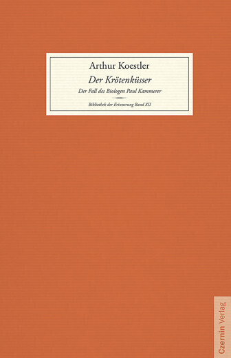 Cover: 9783707603149 | Der Krötenküsser | Der Fall des Biologen Paul Kammerer | Koestler