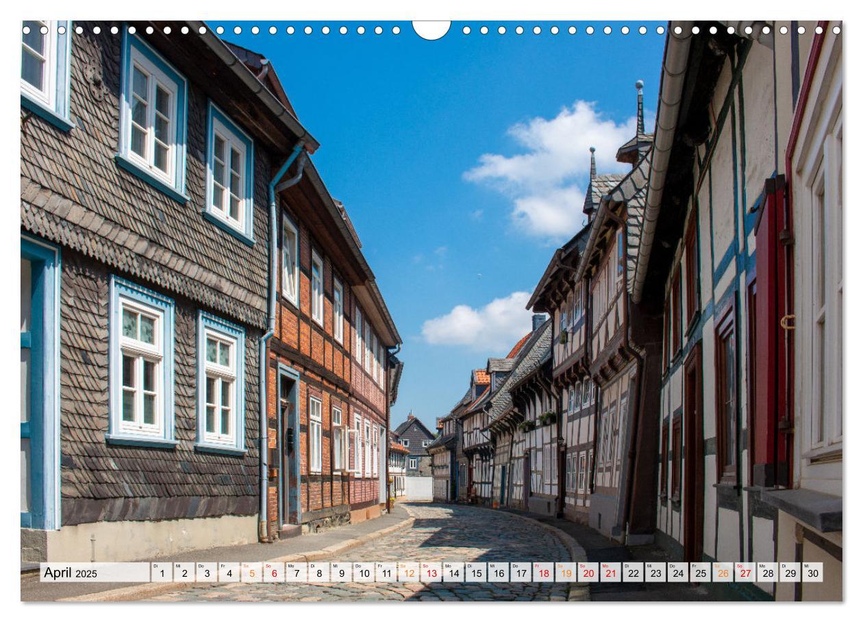 Bild: 9783383881718 | Historisches Goslar - Niedersachsen (Wandkalender 2025 DIN A3...