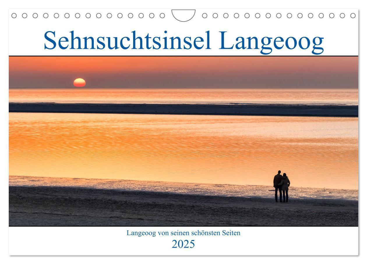 Cover: 9783435029297 | Sehnsuchtinsel Langeoog (Wandkalender 2025 DIN A4 quer), CALVENDO...