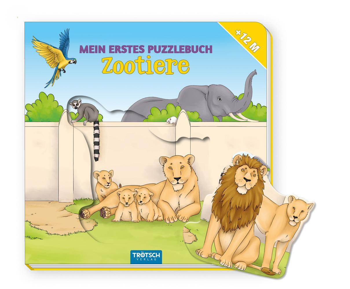 Cover: 9783965527980 | Trötsch Pappenbuch Mein erstes Puzzlebuch Zootiere | KG | Buch | 8 S.