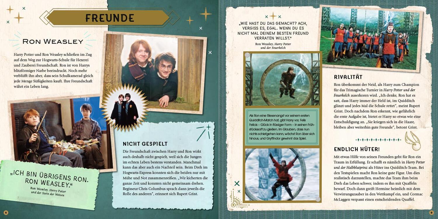 Bild: 9783833242021 | Aus den Filmen zu Harry Potter: Freunde und Feinde - Das Handbuch...