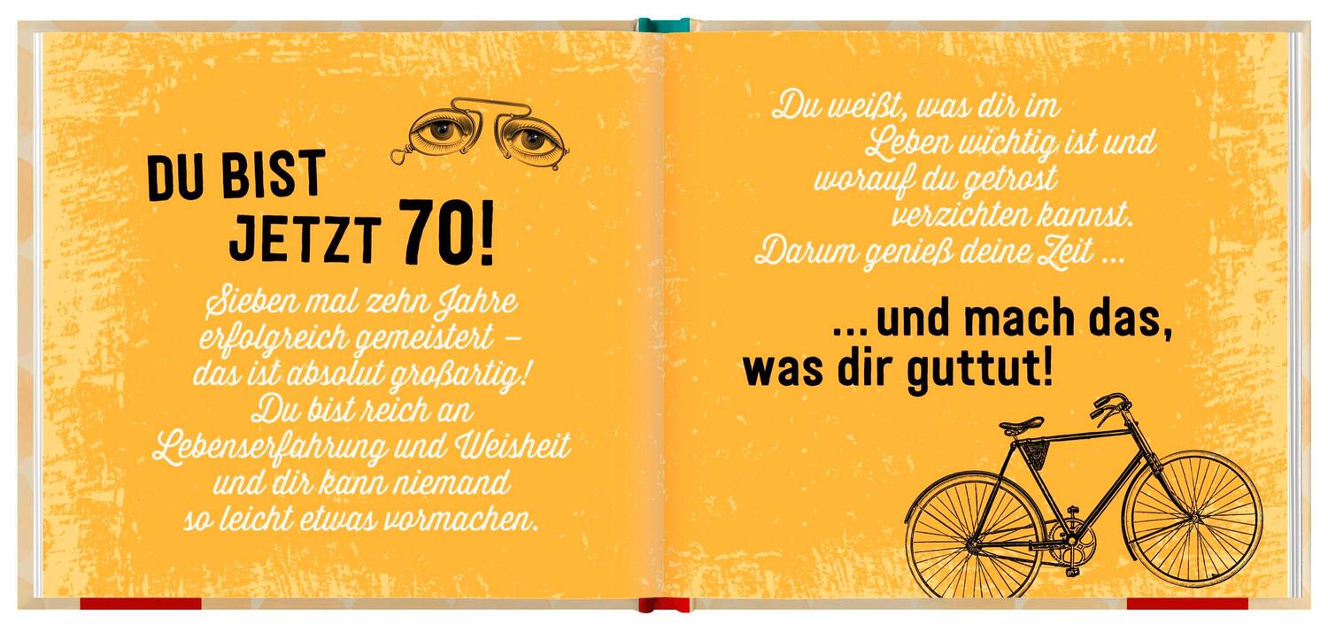 Bild: 9783848524075 | 70 werden ist unfassbar genial! | Groh Verlag | Buch | 48 S. | Deutsch