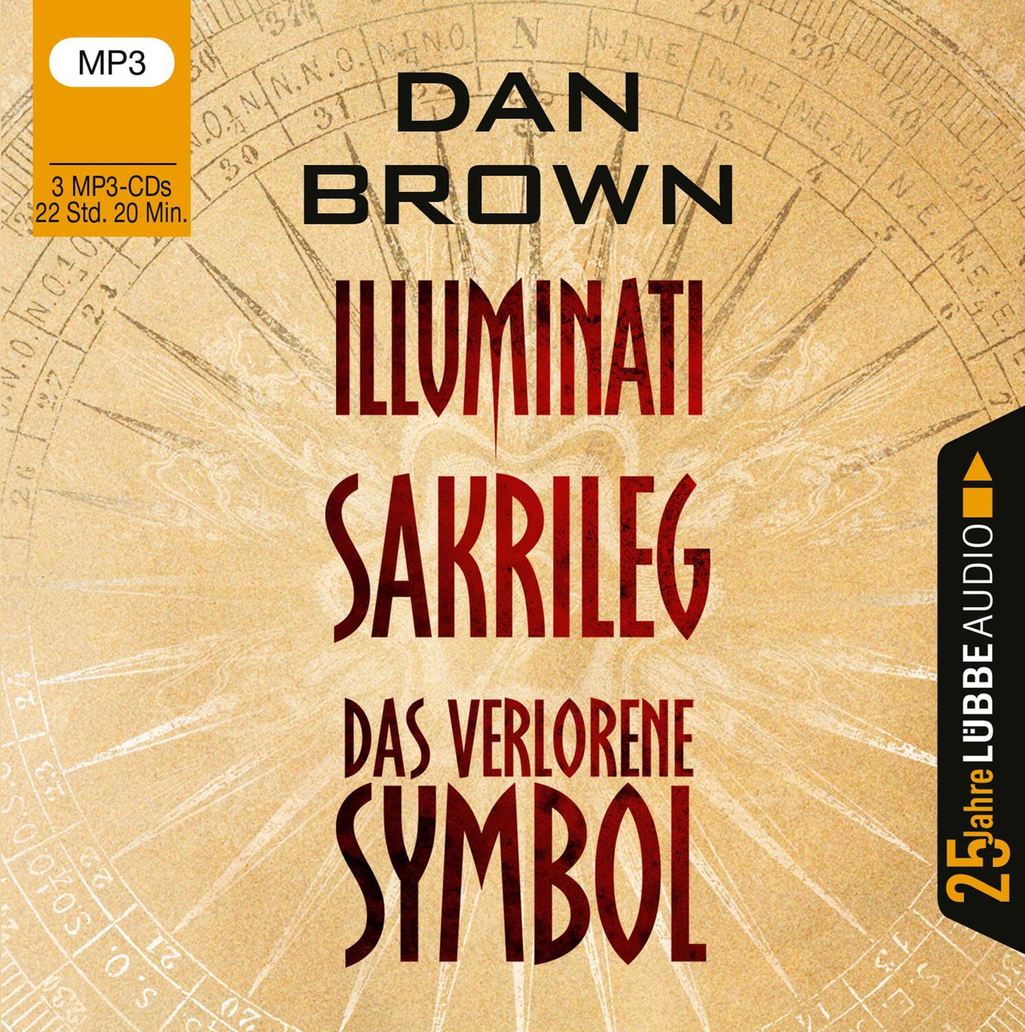 Cover: 9783785783436 | Illuminati / Sakrileg / Das verlorene Symbol | Jubiläumsausgabe | MP3