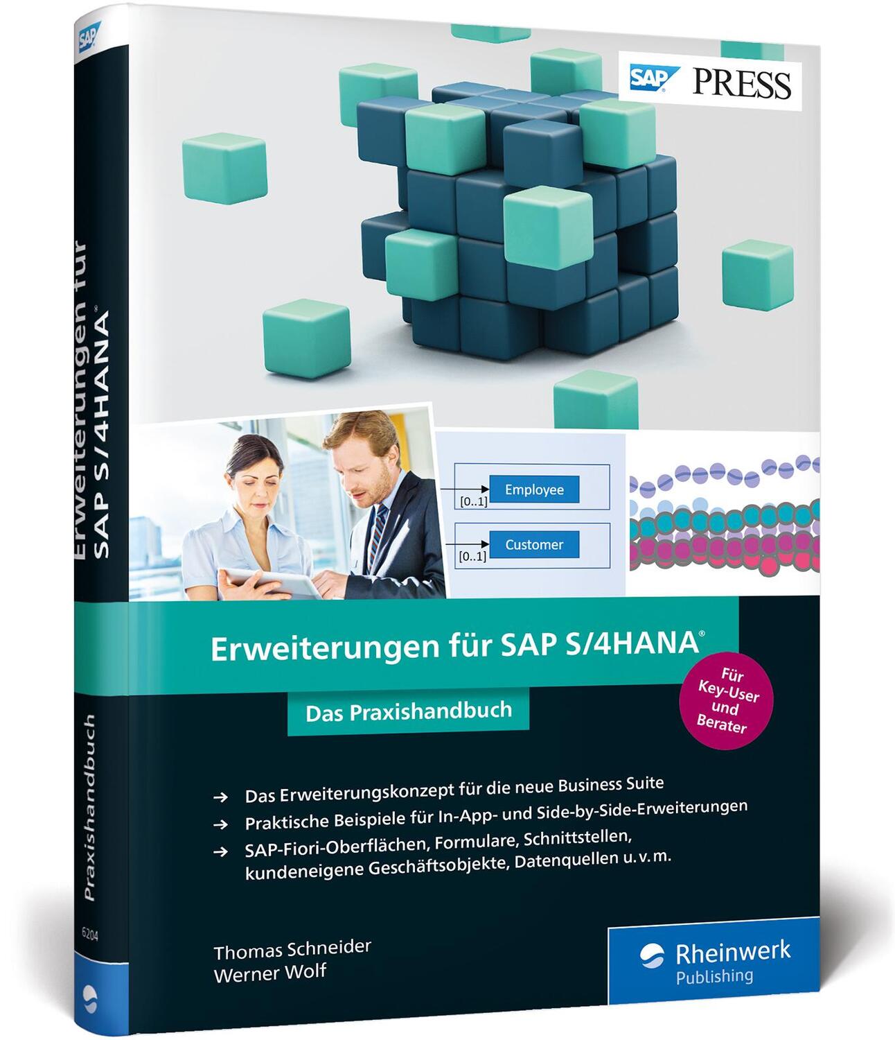 Cover: 9783836262040 | Erweiterungen für SAP S/4HANA | Thomas Schneider (u. a.) | Buch | 2018