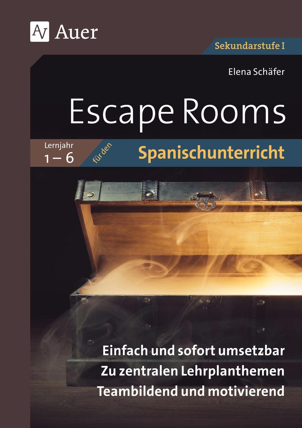Cover: 9783403086628 | Escape Rooms für den Spanischunterricht Lj. 1-6 | Elena Schäfer | 2022