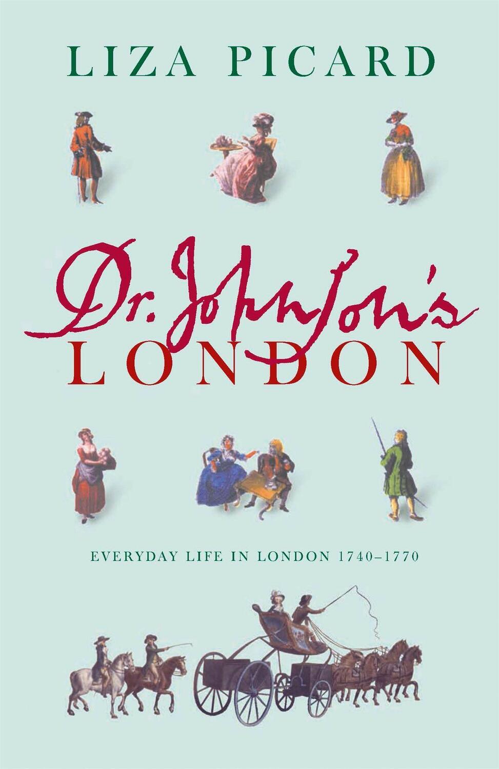 Cover: 9781842127292 | Dr Johnson's London | Everyday Life in London in the Mid 18th Century
