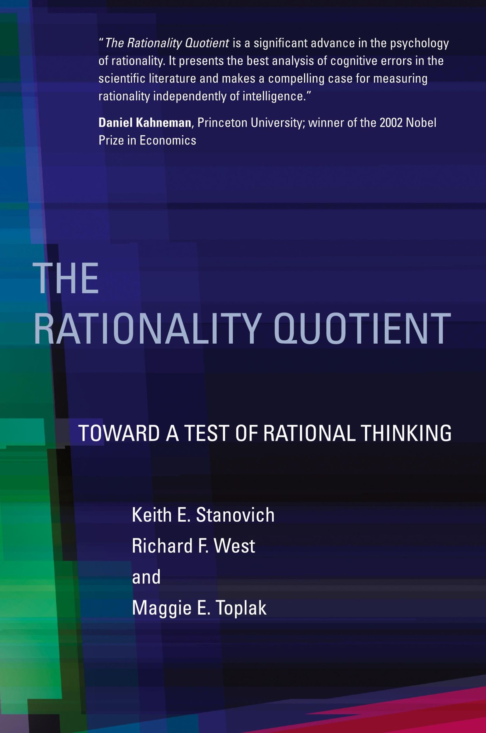 Cover: 9780262535274 | The Rationality Quotient | Toward a Test of Rational Thinking | Buch