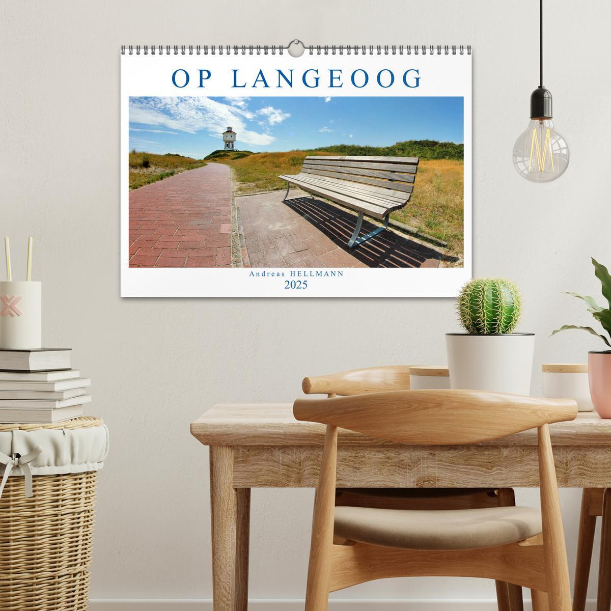 Bild: 9783435213115 | OP LANGEOOG (Wandkalender 2025 DIN A3 quer), CALVENDO Monatskalender