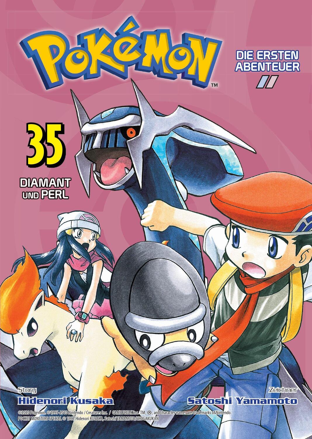 Cover: 9783741619632 | Pokémon - Die ersten Abenteuer | Bd. 35: Diamant und Perl | Buch