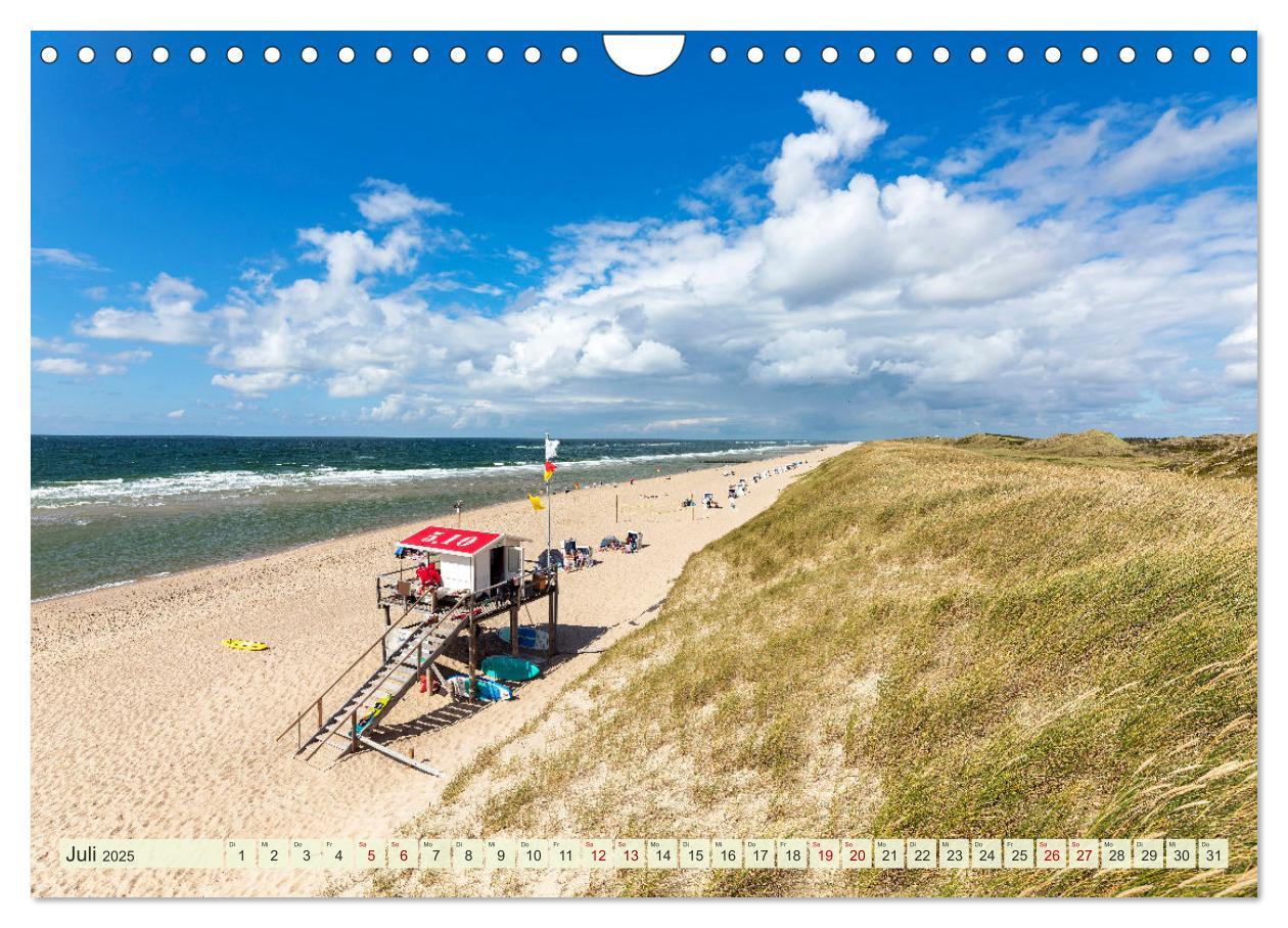 Bild: 9783383943713 | Verzaubert von Sylt (Wandkalender 2025 DIN A4 quer), CALVENDO...